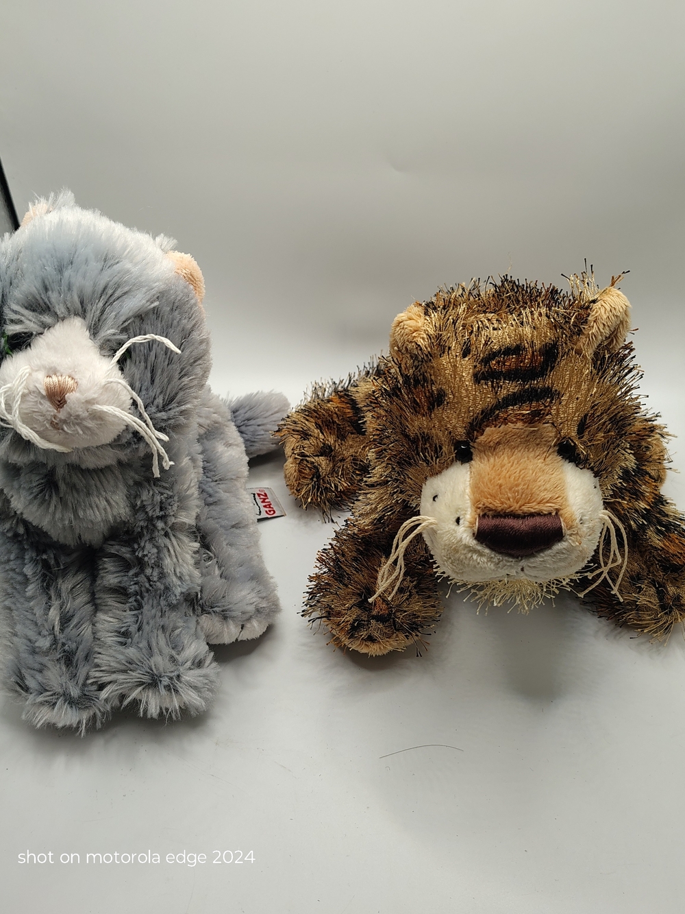 Ganz Webkinz Plush Bundle: Leopard HM031 & Silversoft Cat HM222